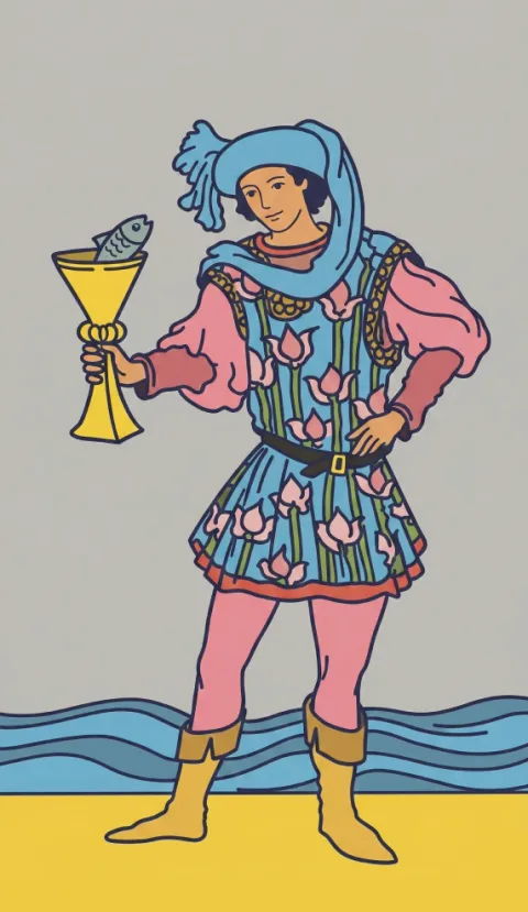 Page of Cups