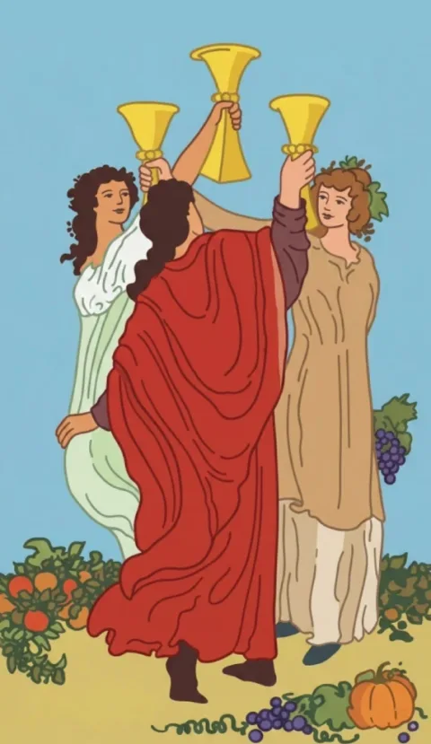 Three of Cups
