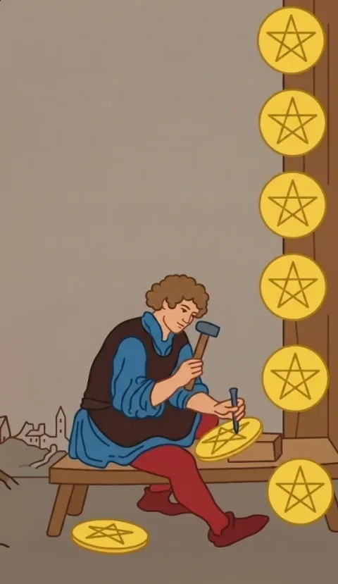 Eight of Pentacles