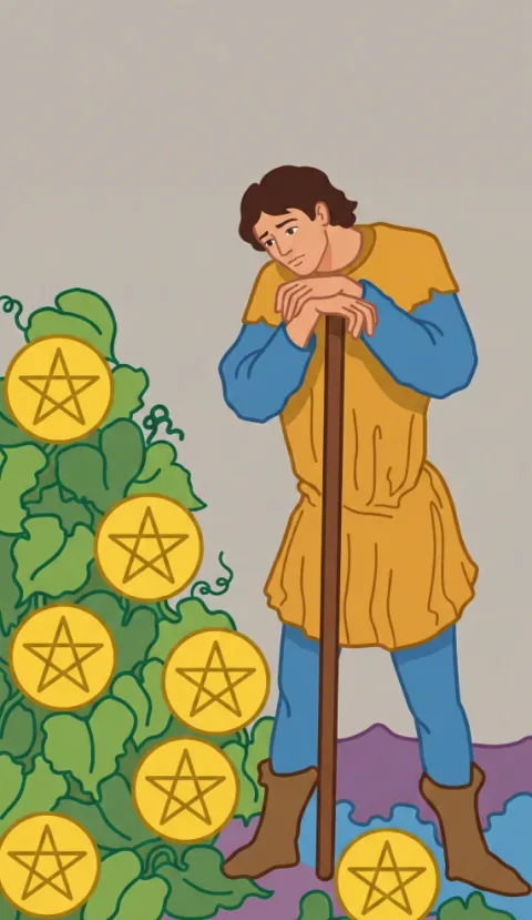Seven of Pentacles
