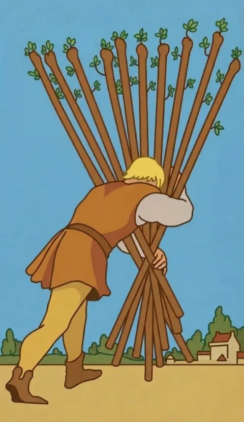 Ten of Wands