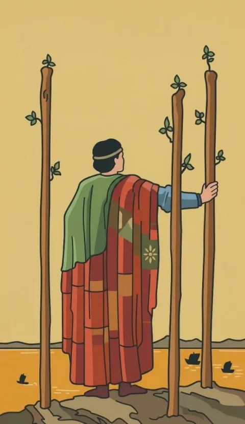 Three of Wands